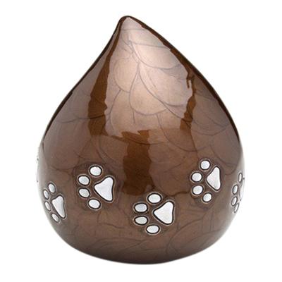 Love Tear Bronze Pet Cremation Urn